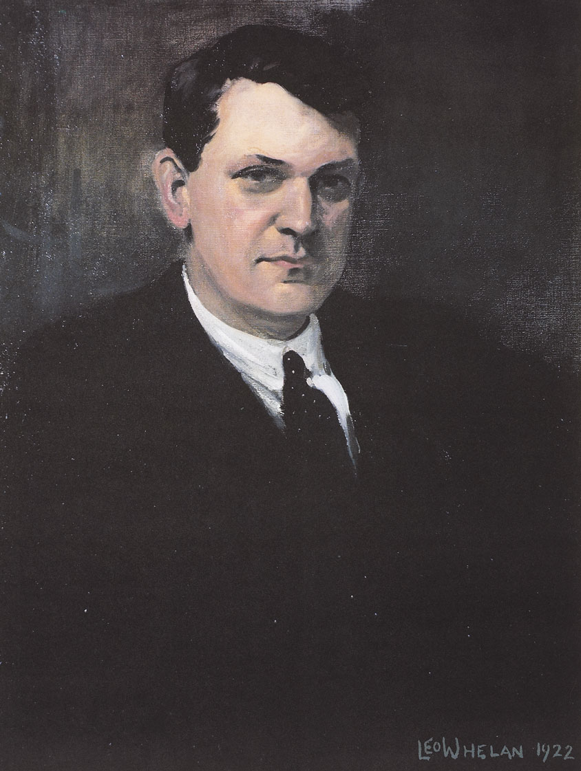1922: Michael Collins portrait print by Leo Whelan RHA 
 at Whyte's Auctions