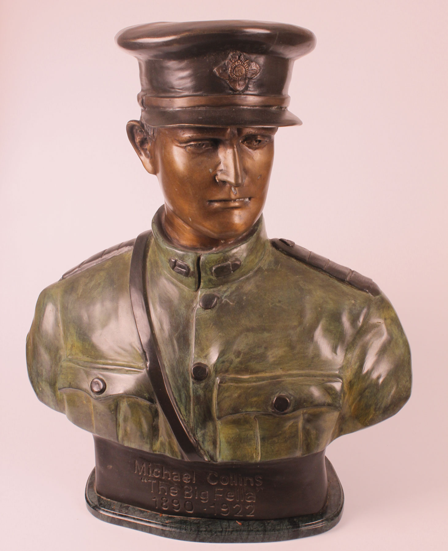 20th Century: Large Michael Collins bust at Whyte's Auctions