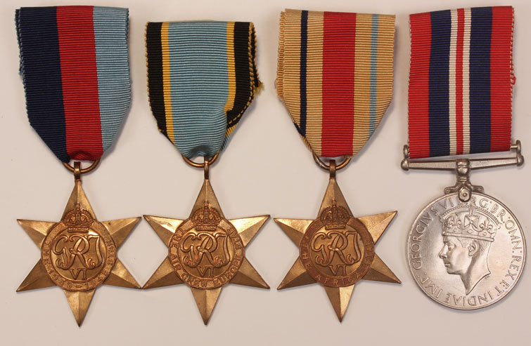 1939-45: WW2 group of medals including Air Crew Europe Star at Whyte's Auctions