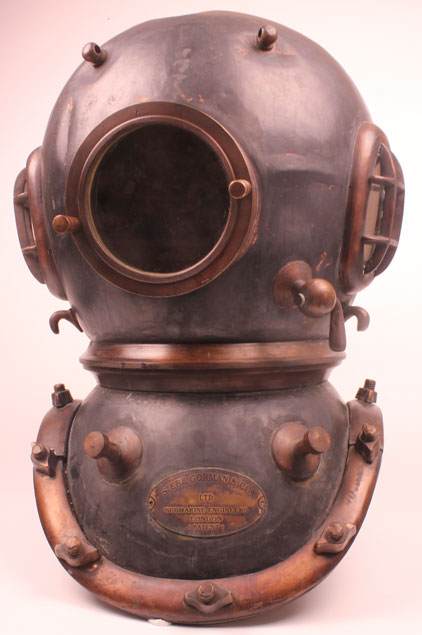20th Century: Siebe Gorman diving helmet at Whyte's Auctions