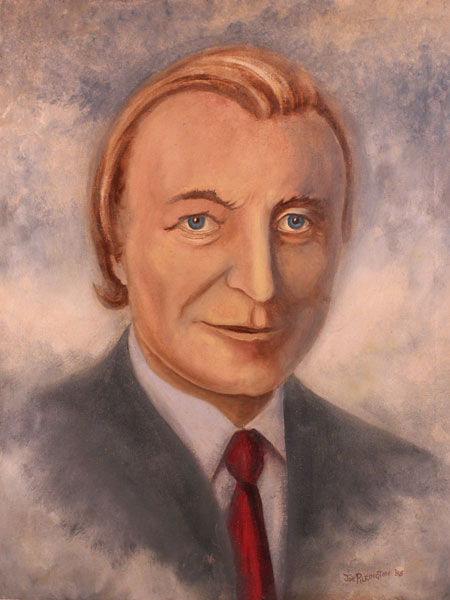 1988: Joe Pilkington painting of Charles Haughey at Whyte's Auctions