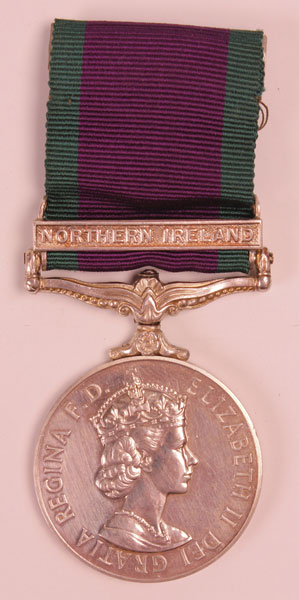 1962 General Service Medal Northern Ireland to Private D. Magee Ulster Defence Regiment at Whyte's Auctions