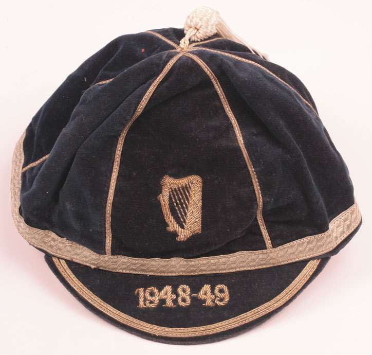 Rugby 1948-53 Leinster and Lansdowne rugby caps at Whyte's Auctions
