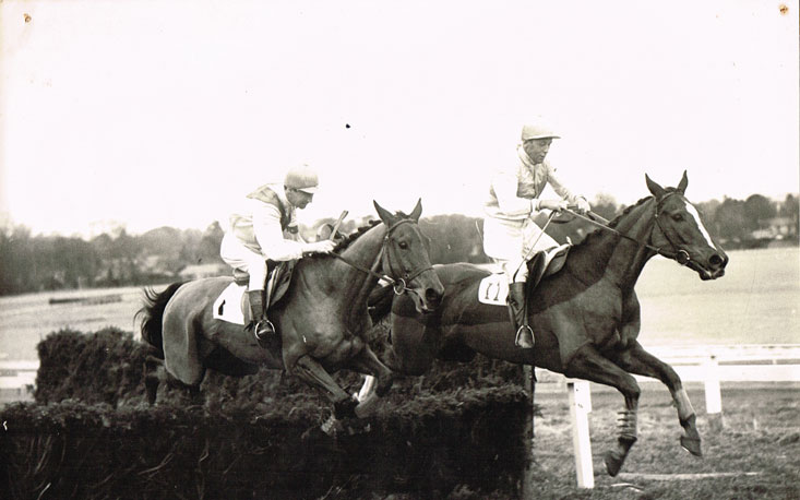 Horse Racing 1940s-50s: Leopardstown horse racing press photographs at Whyte's Auctions