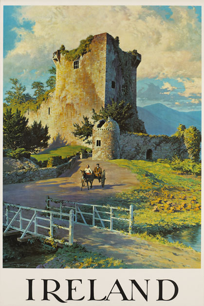 20th Century: Irish tourism poster by Medcalf
 at Whyte's Auctions