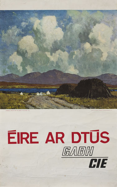 1959: CIE Paul Henry Irish language poster at Whyte's Auctions
