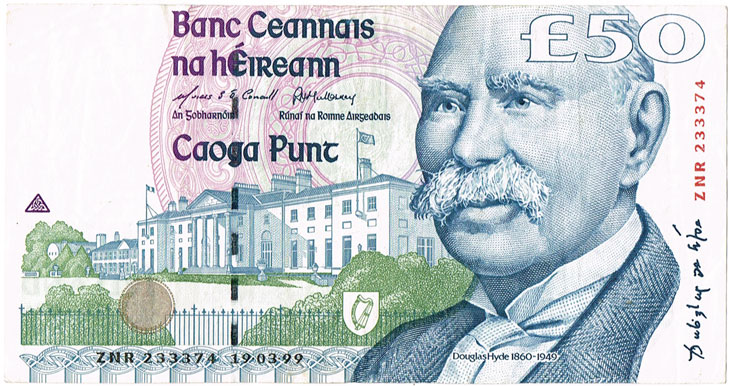 Central Bank 'B' and 'C' Series Fifty Pounds to One Pound. at Whyte's Auctions