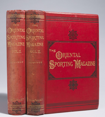 ORIENTAL SPORTING MAGAZINE. The Oriental Sporting Magazine from June, 1828 at Whyte's Auctions