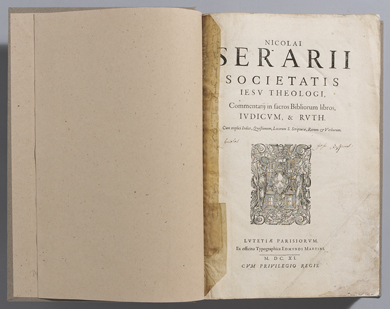 SERARIUS ( Nicolas ), SJ. Commentarii in sacros Bibliorum libros at Whyte's Auctions