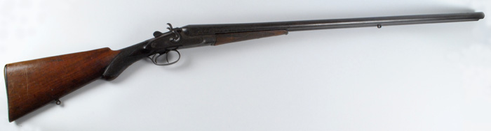 circa 1885: South African shotgun by J.F. King of Durban at Whyte's Auctions