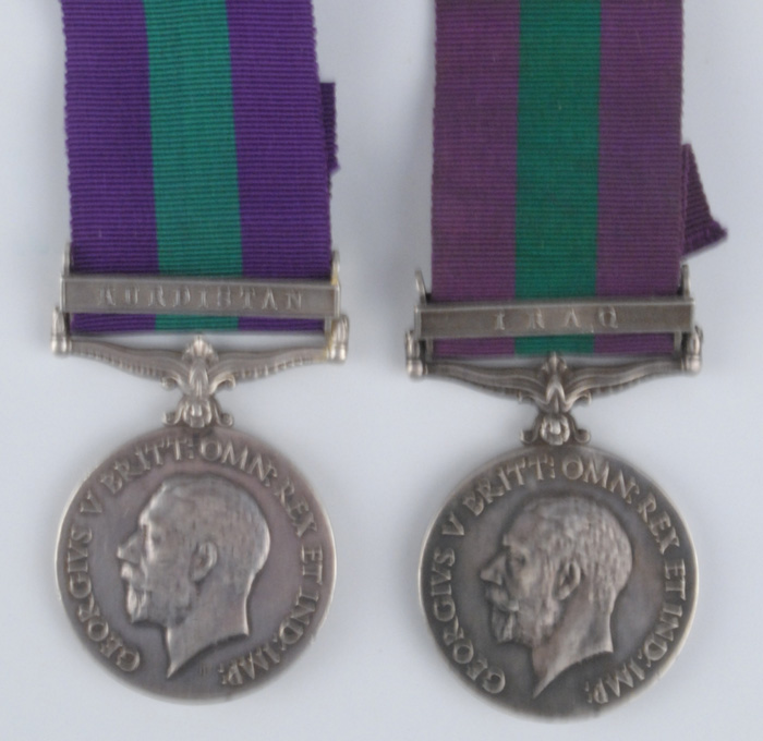 1919-20: Indian Infantry General Service Medals for Kurdistan and Iraq at Whyte's Auctions
