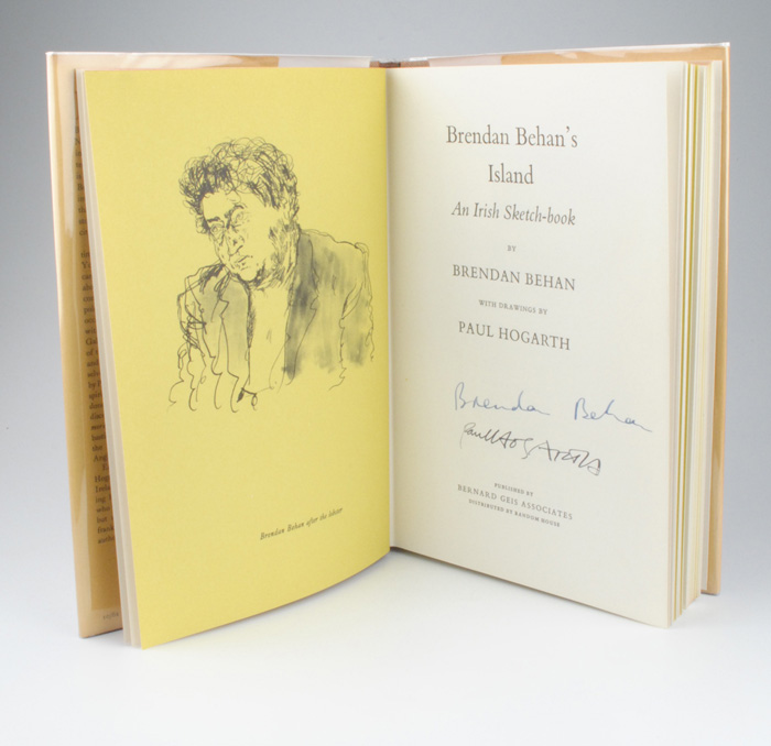 Brendan Behan's Island, signed by author and illustrator
 at Whyte's Auctions