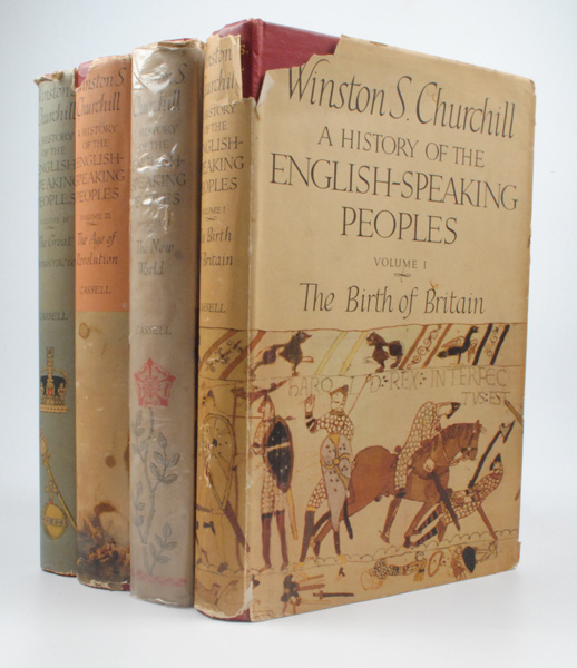 Winston Churchill History of the English Speaking Peoples First Edition at Whyte's Auctions