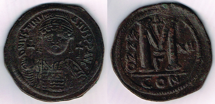 Byzantine coins - a small collection at Whyte's Auctions
