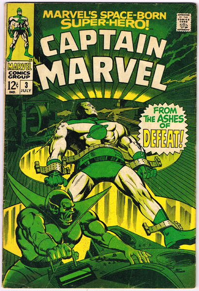 Collection of Marvel comic books including Captain Marvel at Whyte's Auctions