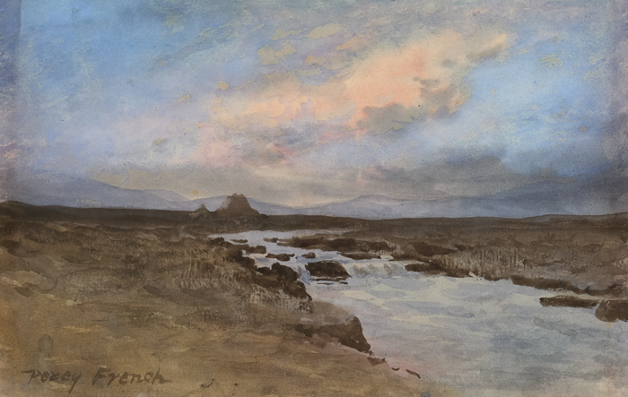 THAT EVENING CLOUD by William Percy French sold for 3,200 at Whyte's Auctions