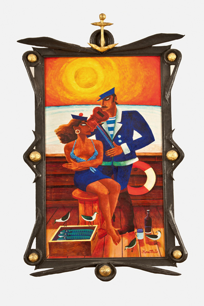 SAILOR AND GIRL by Graham Knuttel (b.1954) at Whyte's Auctions