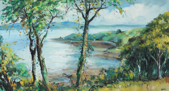 SCRABO FROM MOUNT STEWART, COUNTY DOWN by Kenneth Webb sold for 3,000 at Whyte's Auctions