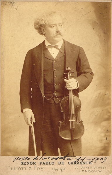 19th Century: Music ephemera including photograph of Pablo de Sarasate at Whyte's Auctions