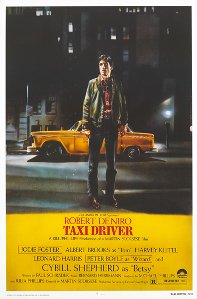 1976: 'Taxi Driver' movie poster at Whyte's Auctions