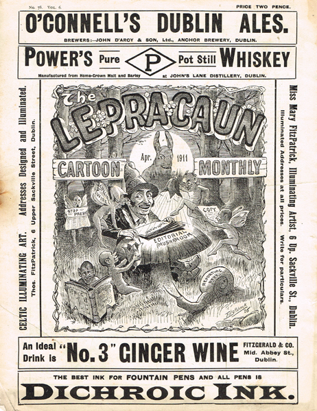 Fitzpatrick, Thomas. The Leprechaun Cartoon Monthly 1905-1913. at Whyte's Auctions