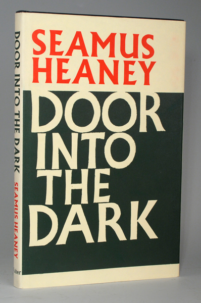 Heaney, Seamus. Door Into The Dark signed first edition at Whyte's Auctions