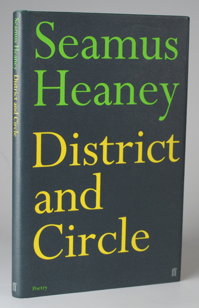 Heaney, Seamus. District and Circle, signed at Whyte's Auctions