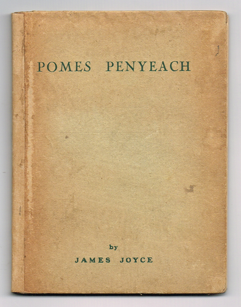 Joyce, James. Pomes Penyeach First Edition. at Whyte's Auctions