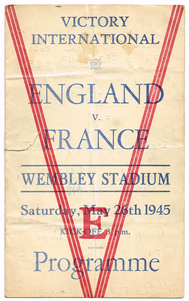 Football. England internationals, collection of programmes from 1945 to 1966 and later. at Whyte's Auctions