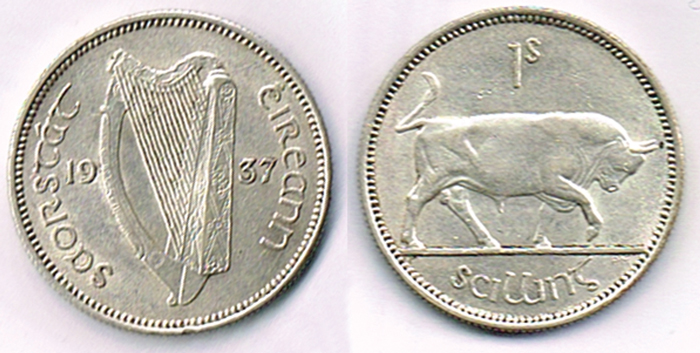 Shilling 1937. at Whyte's Auctions