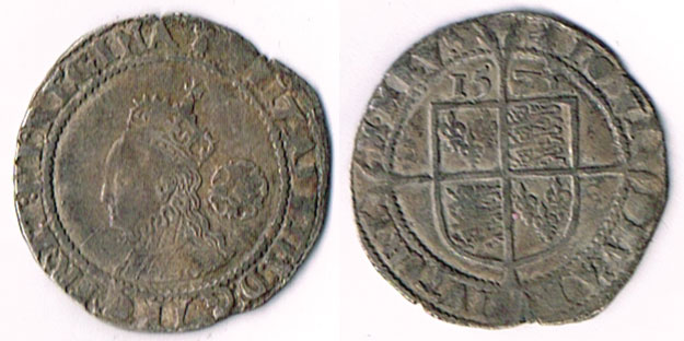 England. Elizabeth I sixpence,1572 and 1573. at Whyte's Auctions