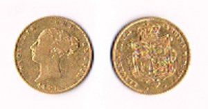 Victoria gold half sovereigns collection 1851-1900 at Whyte's Auctions