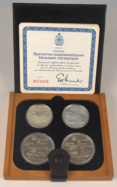 Canada. Montreal Olympics Silver Proof Sets. at Whyte's Auctions