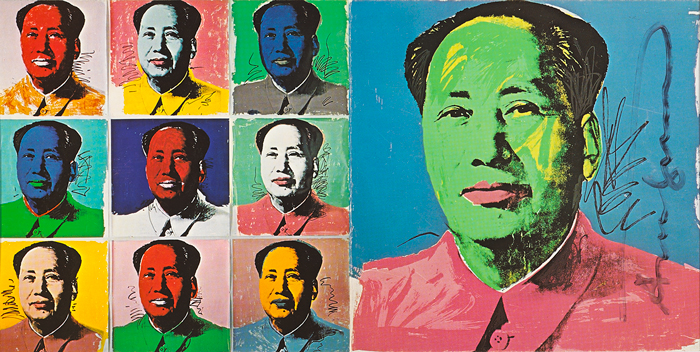 MAO INVITATION, 1972 by Andy Warhol (USA, 1928-1987) at Whyte's Auctions