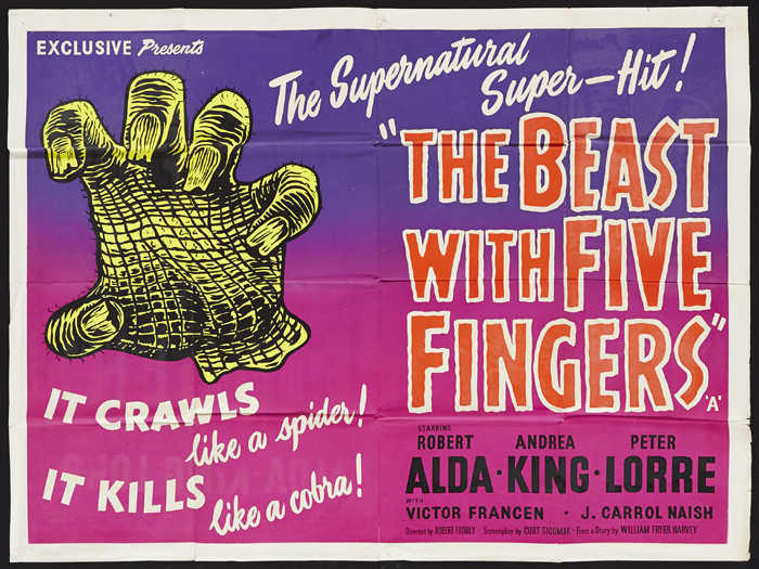 The Beast With Five Fingers at Whyte's Auctions
