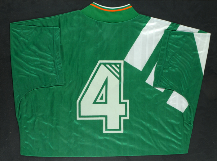 Kevin Moran Ireland jersey. at Whyte's Auctions