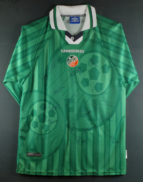 Ireland International Jersey. at Whyte's Auctions