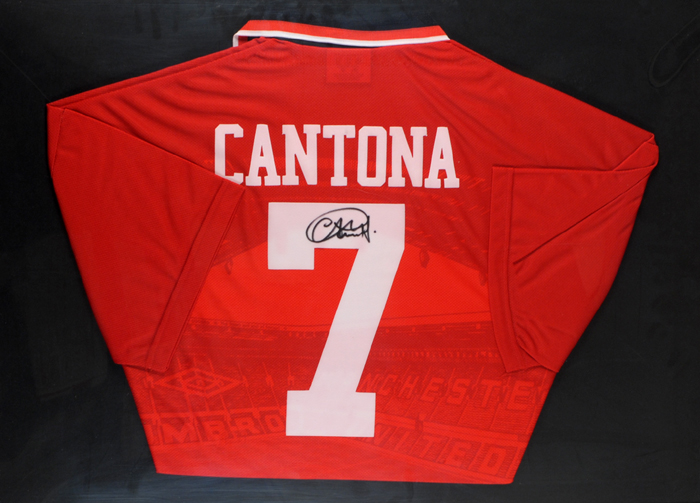 Eric Cantona. at Whyte's Auctions