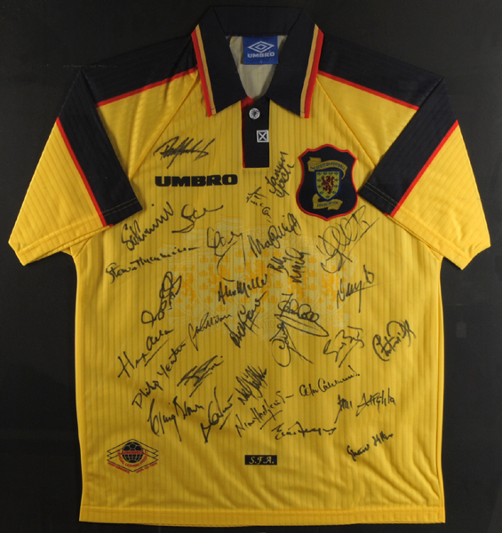 Scotland World Cup team. at Whyte's Auctions