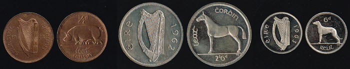Ireland Proofs: halfpenny to halfcrown collection 1928-1963. at Whyte's Auctions