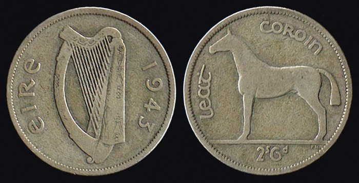 Ireland Halfcrown 1943. at Whyte's Auctions