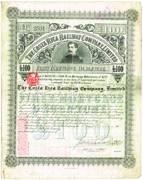 Two railways companies' share certificates & a Chinese Government bond (3) at Whyte's Auctions
