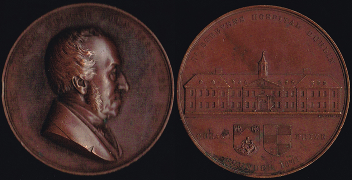Dr. Steevens Hospital Cusack Medal, 1861. at Whyte's Auctions