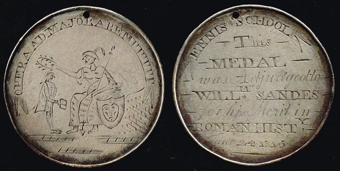 Ennis School medals collection 1815-1820 (4) at Whyte's Auctions