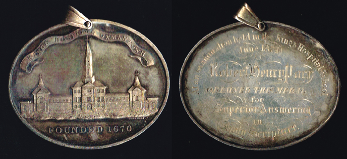 Dublin educational silver medals at Whyte's Auctions