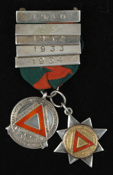 1930s Safe Driving Medals at Whyte's Auctions