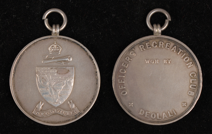 Officers Recreation Club Medal at Whyte's Auctions