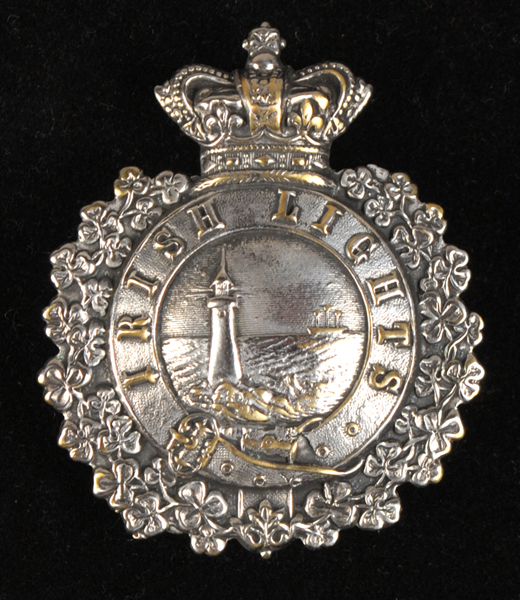 Irish Lights 19th century cap badge. at Whyte's Auctions