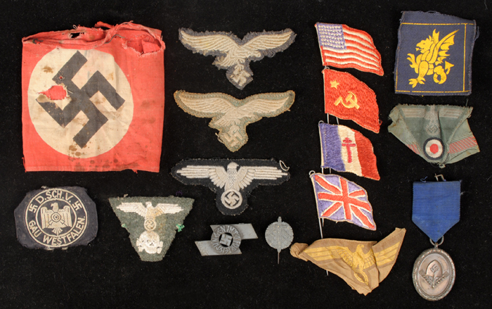 1939 - 45 Nazi and Allied badges (16) at Whyte's Auctions