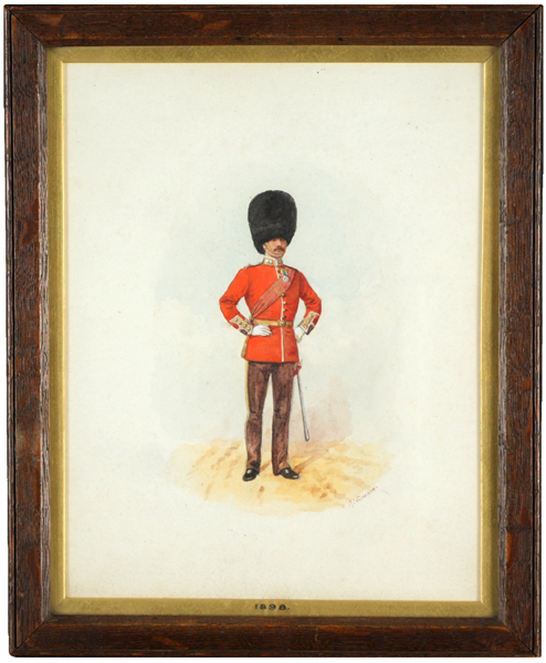 Simkin. Study of a Grenadier at Whyte's Auctions